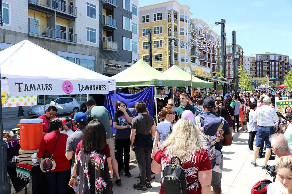 Tamales, tacos, street corn, Mexican drinks, and more were offered at the Cinco de Mayo celebration on May 5. Stephanie Quiroz/staff photo