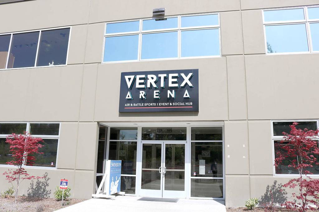 Vertex Arena is located at 10700 231st Way NE #100 in Redmond. Stephanie Quiroz/staff photo