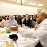 The program included table conversations around the theme, hope Against Hate Hurt. Stephanie Quiroz/staff photo