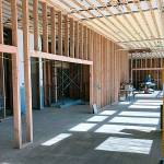 Due to the age of the historic building, the construction team will need more time to complete the interior remodel. Photo courtesy of LWSD