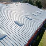 The new roof before the system was installed. Courtesy photo of Doug Adams