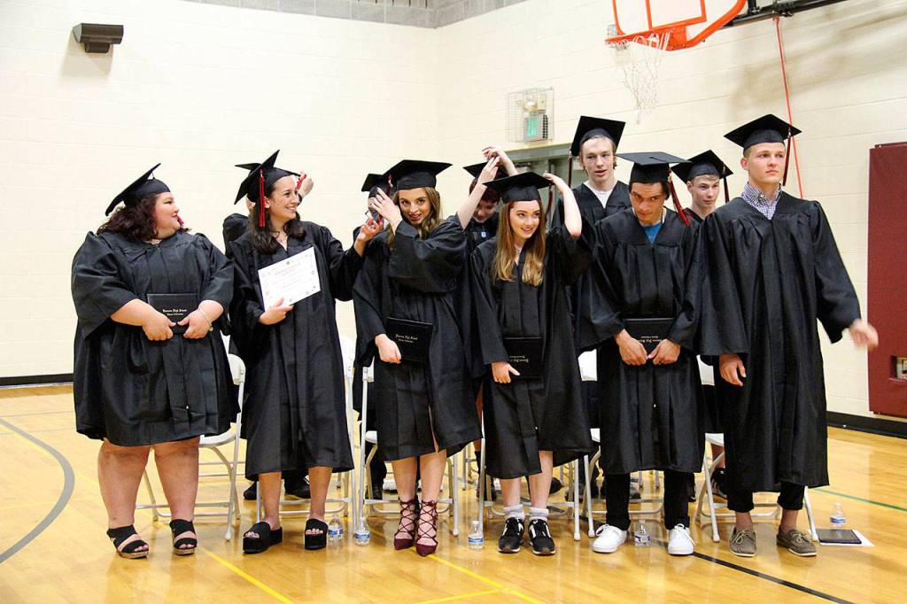 Emerson High School graduated its class of 2019 on June 14 in the Emerson High School gym. Photo courtesy of LWSD