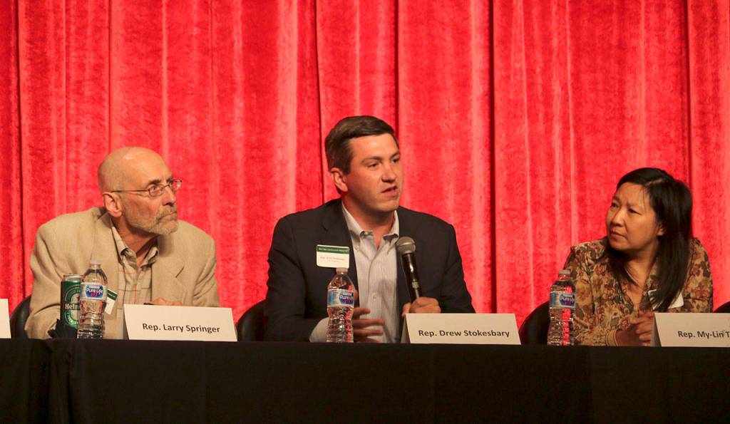 Rep. Drew Stokesbary gives his take on how the budget process could have saved additional money. Evan Pappas/staff photo