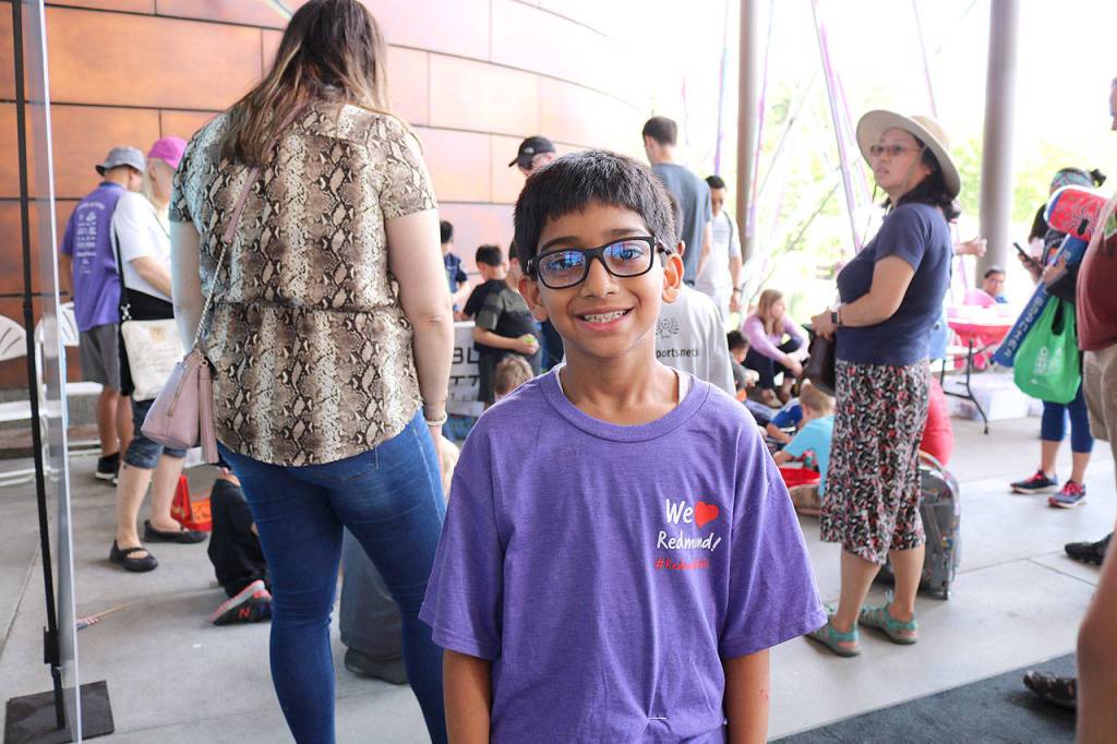 Siddhant Singhs letter to the mayor brought a Beyblades free play for Derby Dayss Kids Zone on July 12. Stephanie Quiroz/staff photo