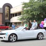Mayor John Marchione was the grand marshal at the 2019 Derby Days grand parade on July 12. Stephanie Quiroz/staff photo