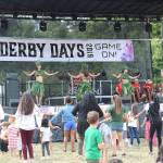 Festival goers at Redmonds Derby Days dance along with hoola dancers on July 12. Stephanie Quiroz/staff photo