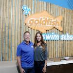 Stephanie Quiroz/staff photo                                Franchise owners JJ and Joette Dalton hope Goldfish swim school will help reduce drowning statistics.
