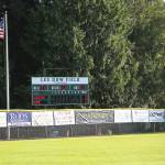The baseball field at Hartman Park was renamed in honor of Redmond coach, Les Dow on July 19. Stephanie Quiroz/staff photo