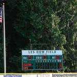 The baseball field at Hartman Park was renamed in honor of Redmond coach, Les Dow on July 19. Stephanie Quiroz/staff photo
