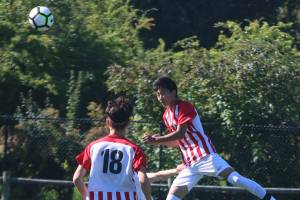 Soccer battle at Crossfire Select Cup