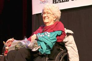 Doreen Marchione at her retirement celebration in 2017. File photo