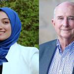 Hank Myers and Varisha Khan