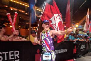 Honoring his father and grandfather at Ironman World Championship