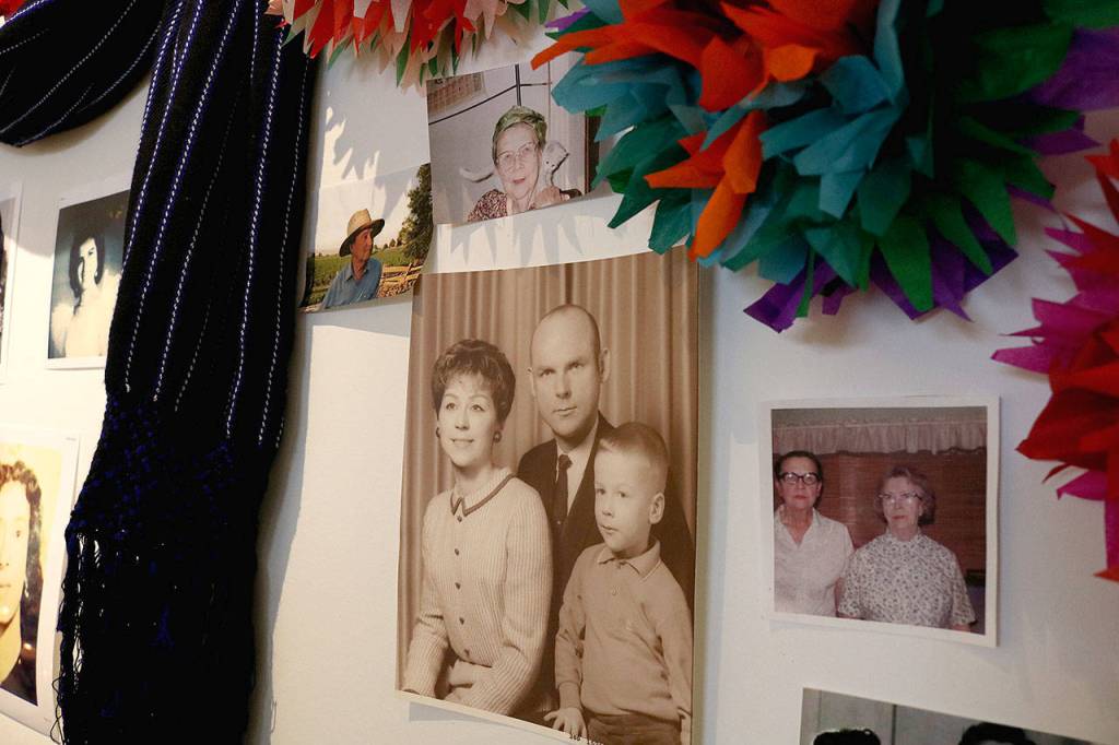 Placing pictures of loved ones and their favorite things on the altar, honors and celebrates the lives they lived. Stephanie Quiroz/staff photo