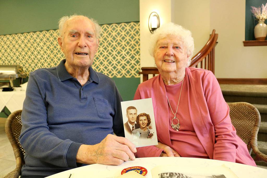 Stephanie Quiroz/staff photo                                Nick Nichols and his wife, Phyllis.