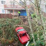 A DUI driver crashed into a Redmond Home at 2:30 a.m. on Nov. 21. Photo courtesy of Redmond Police Department