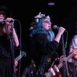 From left: students Riley Retinger, Abby Smith, Mimmi Hubbard and Sadie Rabinowitz. Photo by Calah Webb