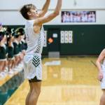 Bear Creeks Jace Blankenbeckler fires away at the hoop. Photo courtesy of Sini Fernandez