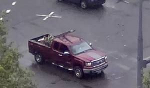 From surveillance footage. Photo courtesy Redmond police                                From surveillance footage. Photo courtesy Redmond police