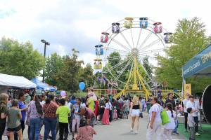 Festivalgoers from the 2019 Derby Days. Stephanie Quiroz/staff photo