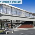 Downtown Redmond link station design. Courtesy of Sound Transit.