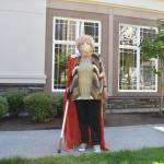 Toni Underwood celebrates her 100th birthday with sequins, glam and a face mask. Haley Ausbun/Staff photo.