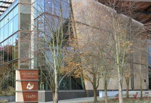 Exterior of Redmond City Hall. File photo.