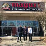 Mayuri International Foods partners, left: Mahidhar Reddy center: Neeraj Poudyal right: Ramesh Bachala (photo credit: Cameron Sheppard)