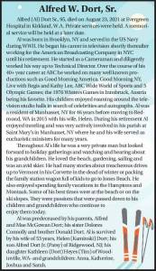 Alfred W. Dort, Sr. | Obituary