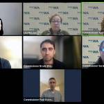 The Washington State Redistricting Commission held a public meeting over Zoom on Monday night to draw the final legislative and congressional district boundaries. Most of the five-hour session was spent in "caucus meetings" which were unavailable to the viewing public. (Washington State Redistricting Commission)