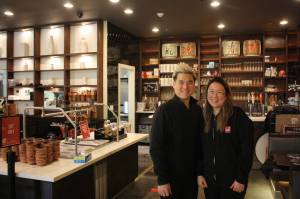 Shaburina owners Terence Em and Sabrina Hee Soo Kim (photo credit: Cameron Sheppard)