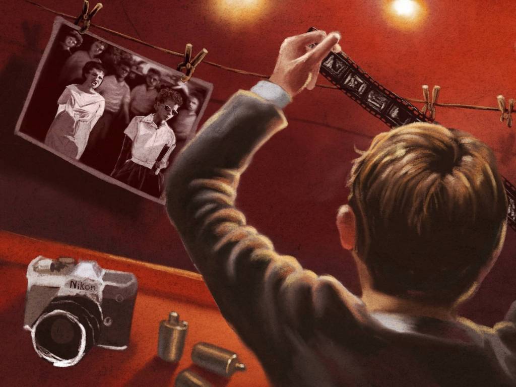 Through The Eyes Of A Silent Hero, by Abbie Ahn. Courtesy of Lowell Milken Center for Unsung Heroes.