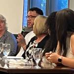 Derek Holman shares his post-incarceration journey as part of a panel of speakers July 14 at the Kirkland Chamber Foundations 2022 Kirkland Diversity, Equity, & Inclusion Symposium. This years program focused on workforce re-entry for previously incarcerated people and the barriers they face. Photo by Andy Hobbs/Sound Publishing