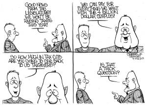 Cartoon by Frank Shiers