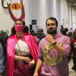 A pink-themed Eye of Sauron and The One Ring from The Lord of the Ring series made an appearance amongst the cosplayers at ECCC 2024. Photo by Bailey Jo Josie/Sound Publishing