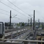 The track crosses over I-405 to and from Redmond. (Cameron Sires/Sound Publishing)