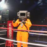 A Lethal Company employee cosplay at the Undisputed game booth. Photo by Bailey Jo Josie/Sound Publishing.