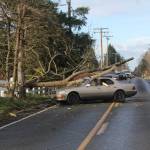 Many cars, garages, homes, and other property were heavily damaged by the Nov. 2024 bomb cyclone. Sound Publishing file photo