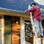 Cleaning gutters and roofs is step one of nine when it comes to helping protect your home from wildfire damage this summer. Photo courtesy of Kevin Hauglie Farmers Insurance Agency.