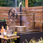 Every Saturday this summer, the De La Soil team will offer a three-course wood-fired menu on the patio at Copperworks Kenmore. Courtesy Copperworks