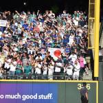 Fans came out in droves to support Ichiro at T-Mobile Park. Ben Ray / Sound Publishing