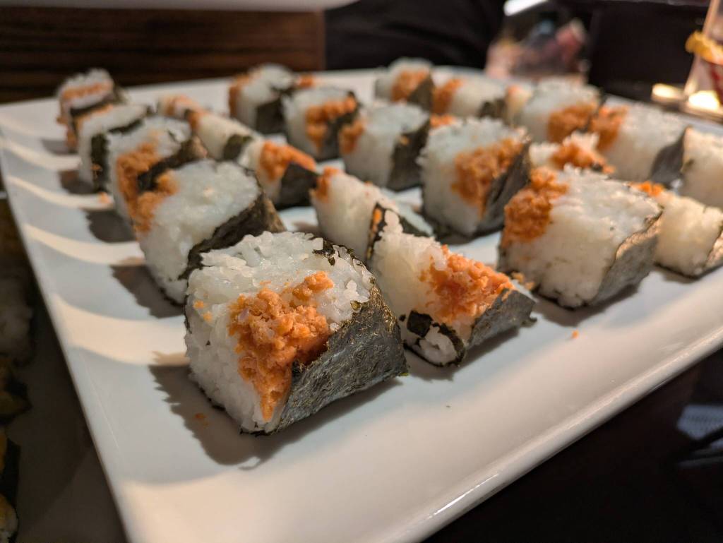 Onigiri Sens spicy tuna mayo onigiri. Photo by Bailey Jo Josie/Sound Publishing