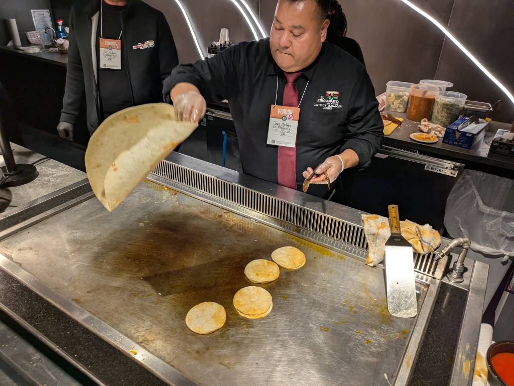 Getting to see El Rinconsitos chef make their delicious tacos was a real treat. Photo by Bailey Jo Josie/Sound Publishing
