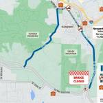 Photo provided by King County Road Services Division
The detour will lead cars through downtown Issaquah.