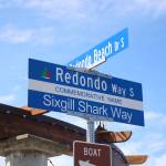 Redondo Way South has the honorary name of "Sixgill Shark Way." Photo by Bailey Jo Josie/Sound Publishing.